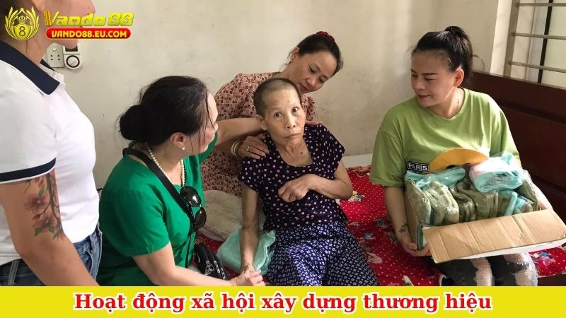 Hoạt động xã hội xây dựng thương hiệu