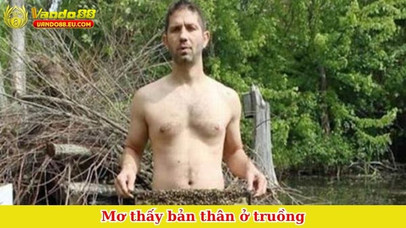 Mơ thấy bản thân ở truồng