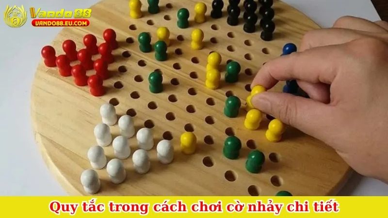 Quy tắc trong cách chơi cờ nhảy chi tiết