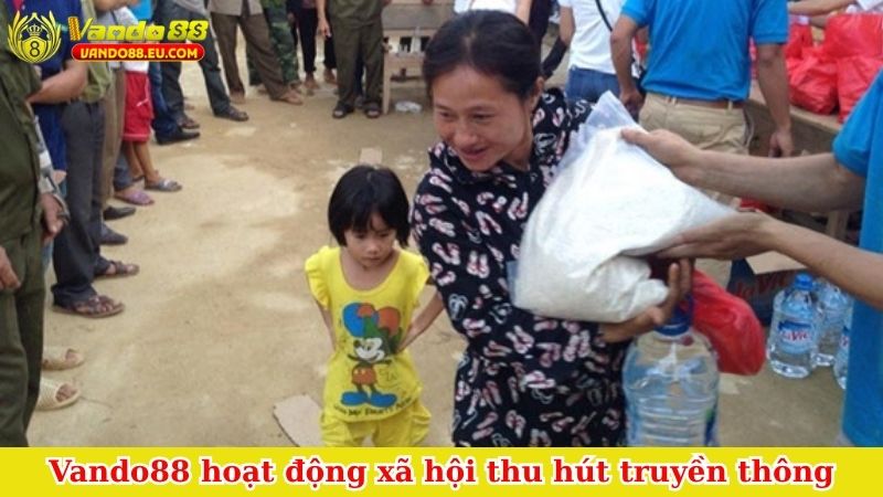 Vando88 hoạt động xã hội thu hút truyền thông