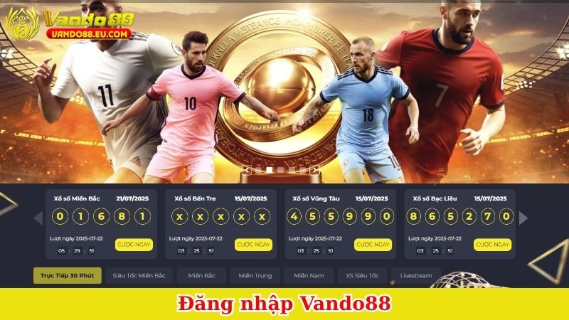 Đăng nhập Vando88